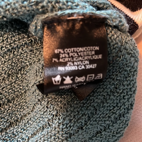 Nic & Zoe blue green ombré sweater - Picture 5 of 5